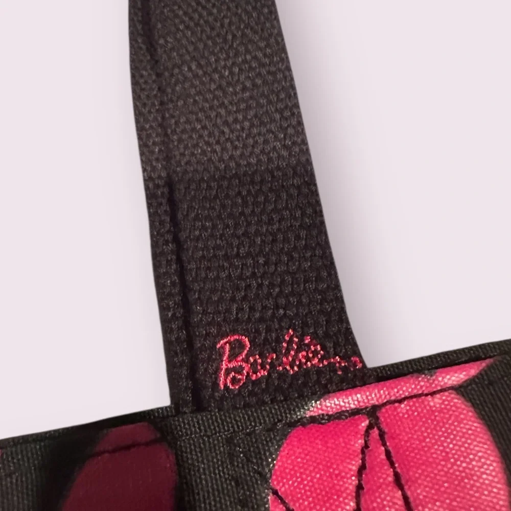 Stylish Black and Pink Barbie Tote Bag - Picture 6 of 10